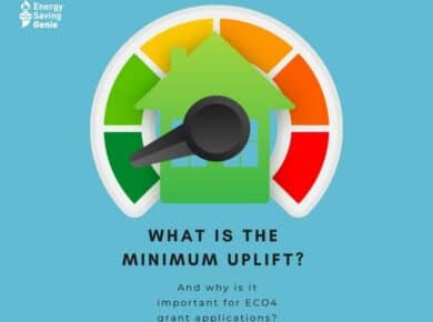 What is the Minimum Uplift Rule and Why Is It Important for ECO4 Grant Applications?