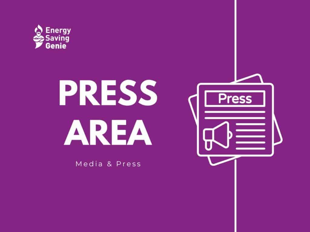 Press Area for Energy Saving Genie