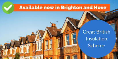 Brighton and Hove Great British Insulation Scheme Grants
